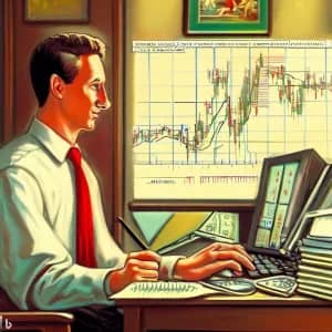 Day Trader with Chart